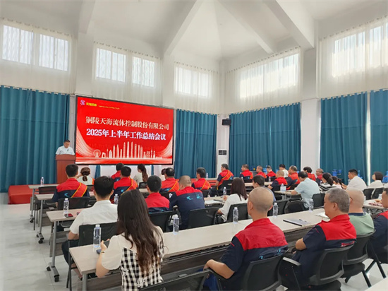 銅陵天海流體2025年上半年工作總結(jié)會(huì)議順利召開